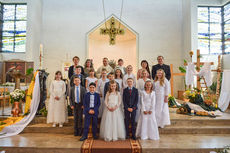 Feier der 1. Heiligen Kommunion in Sankt Maria (Foto: Michael Bohl)